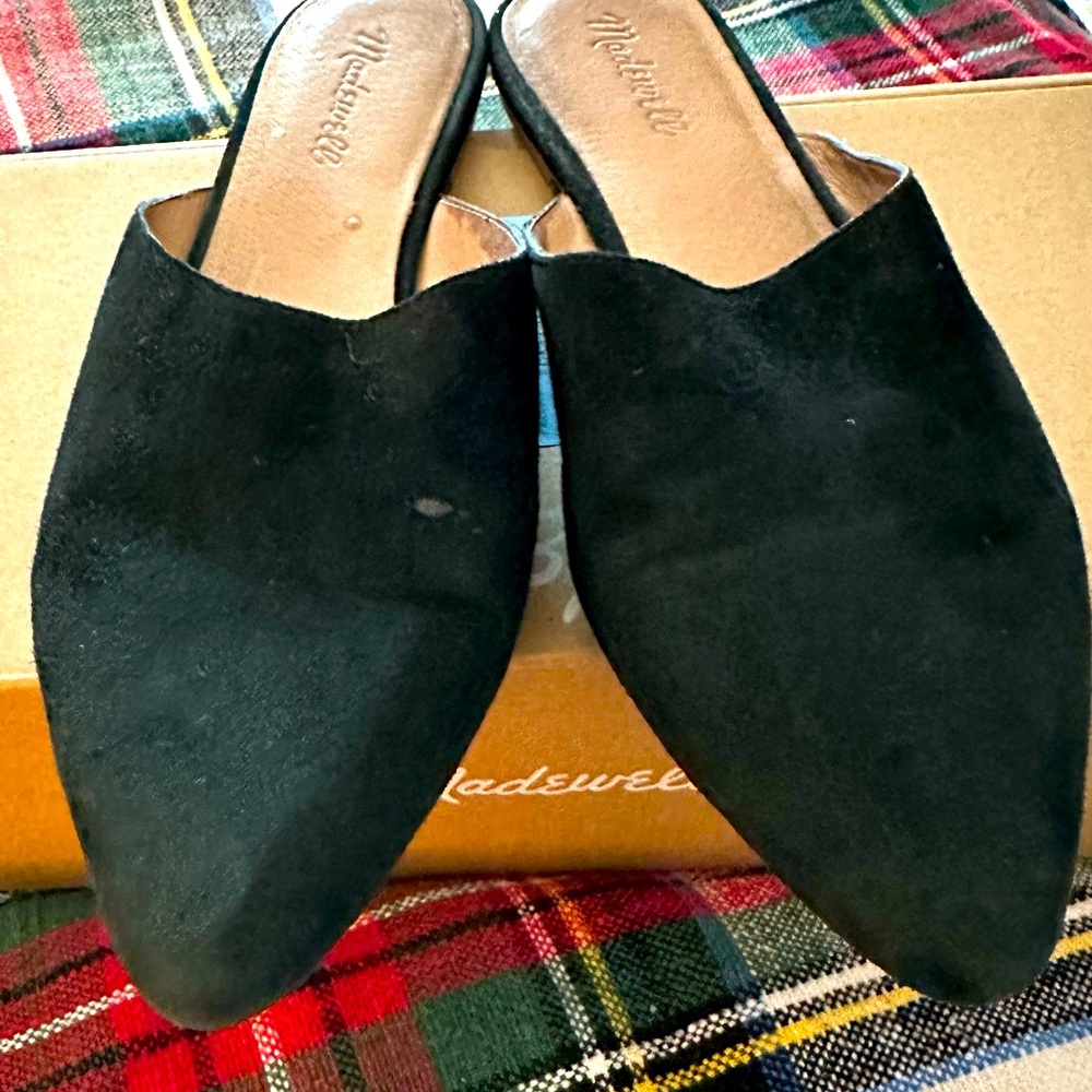 Madewell- Black Mules